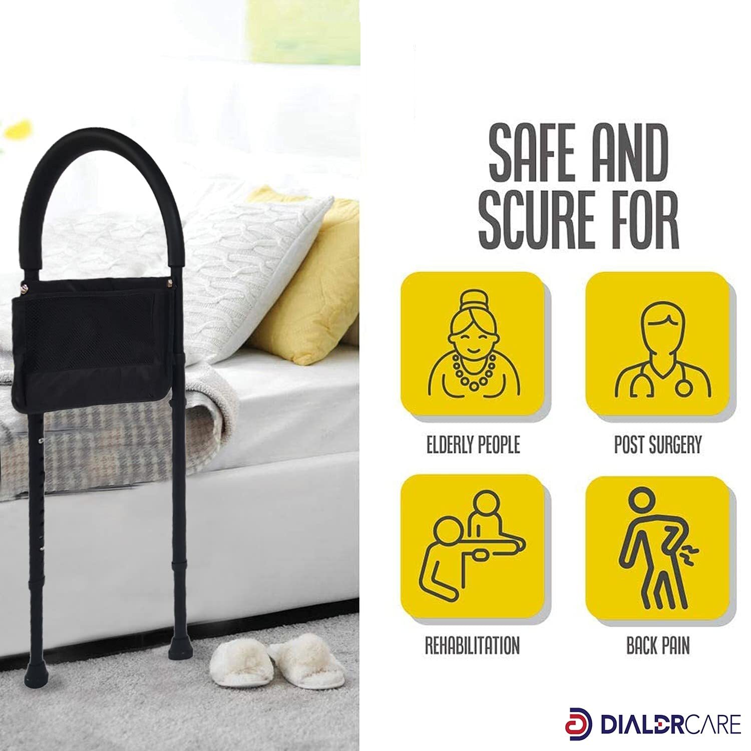 Bed Assist Rail Handle for elderly people