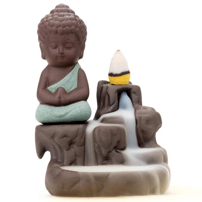 Buy online incense burner smoke waterfall