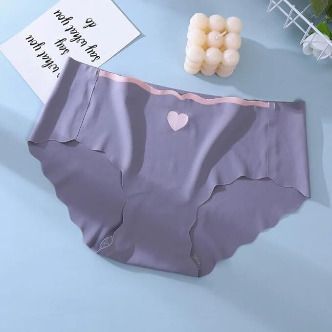 Laser cut seamless panties for women