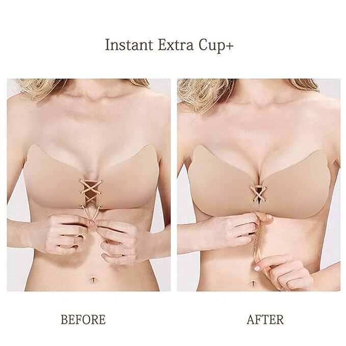Buy strapless adhesive bra