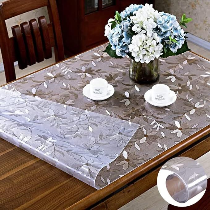Transparent table protector